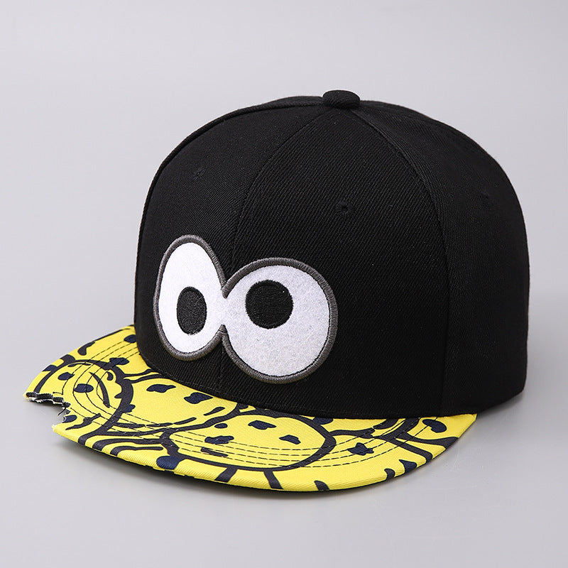 Flat Brim Missing Corner Snack Baseball Cap Personality Male And Female Adult Sun-proof Sports Hat