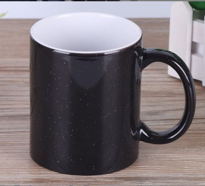 Customized Coffee Cup Creative Color Change Mug Ceramic Cup