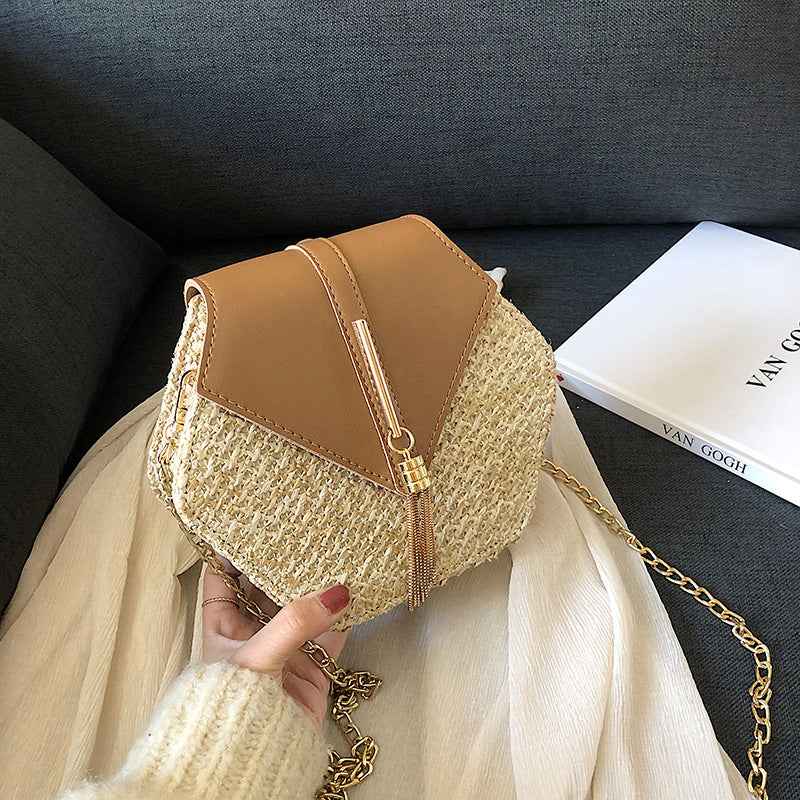 Fashion Beach Straw Bag Woven Female Bag