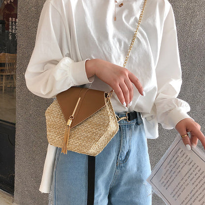 Fashion Beach Straw Bag Woven Female Bag