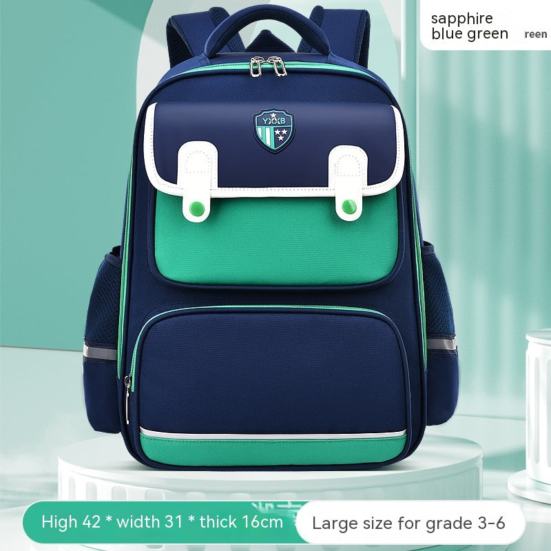 3D Spine Protection Burden Reduction Primary School Student Grade 1-3-6 Children's Schoolbag