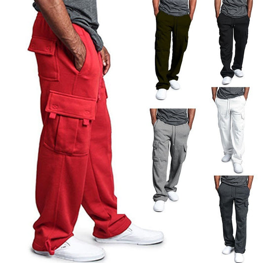 Men's Multi Pocket Casual Camisole Pants