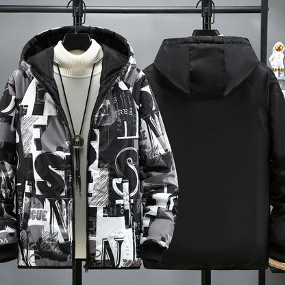 Autumn Winter Coat Men's Two-sided Fashion