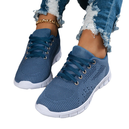 Fashion Blue Running Soft Bottom Comfortable Women's Shoes