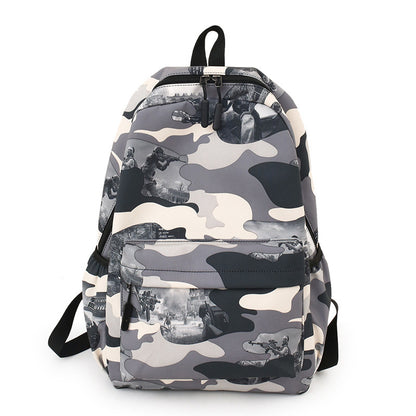 New Fashion Personalized Graffiti Large Capacity Canvas Backpack