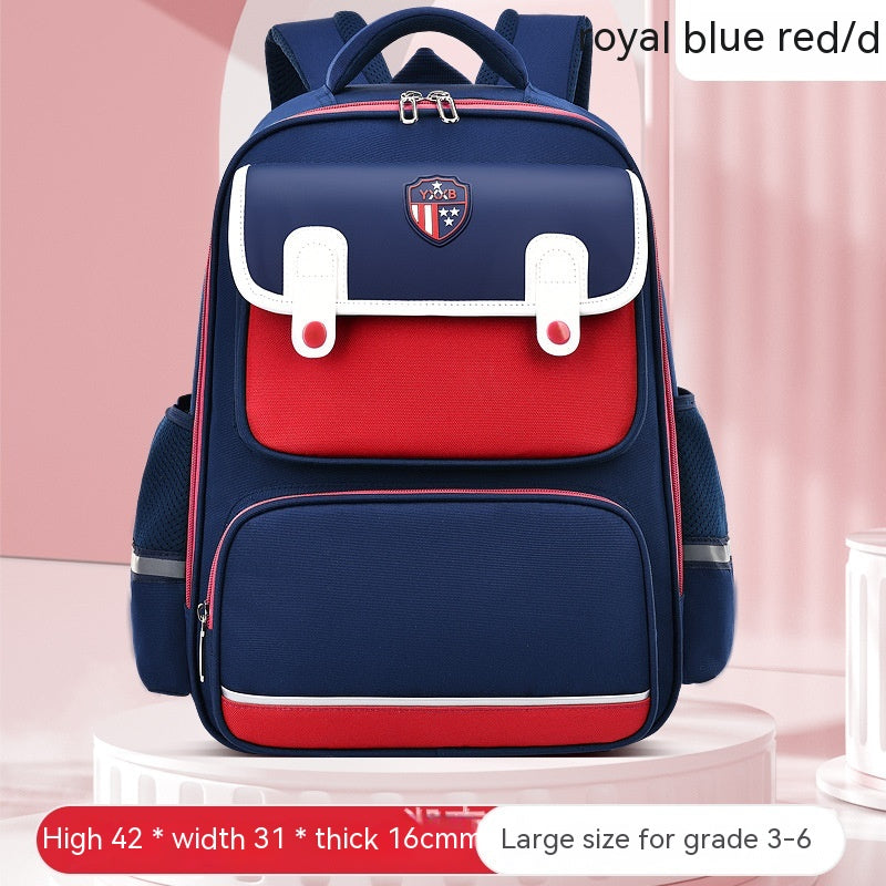 3D Spine Protection Burden Reduction Primary School Student Grade 1-3-6 Children's Schoolbag