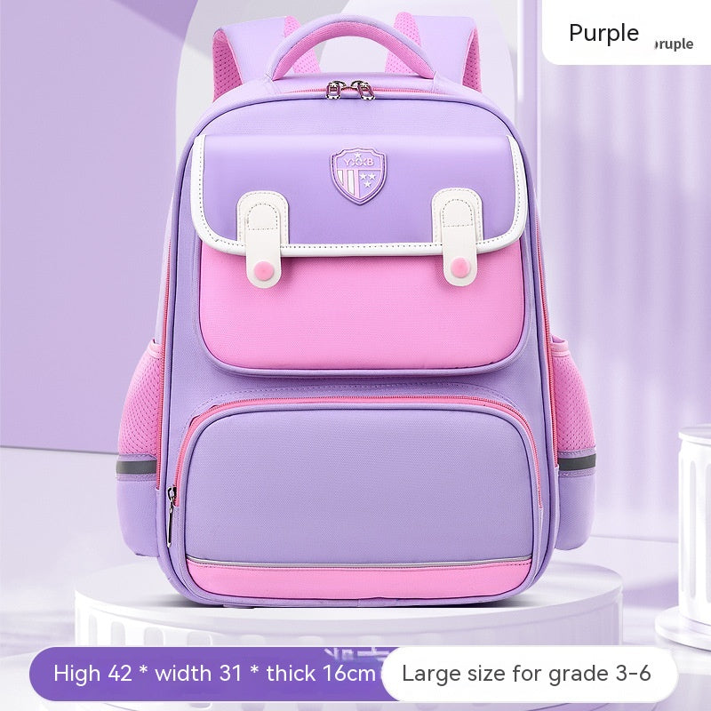 3D Spine Protection Burden Reduction Primary School Student Grade 1-3-6 Children's Schoolbag