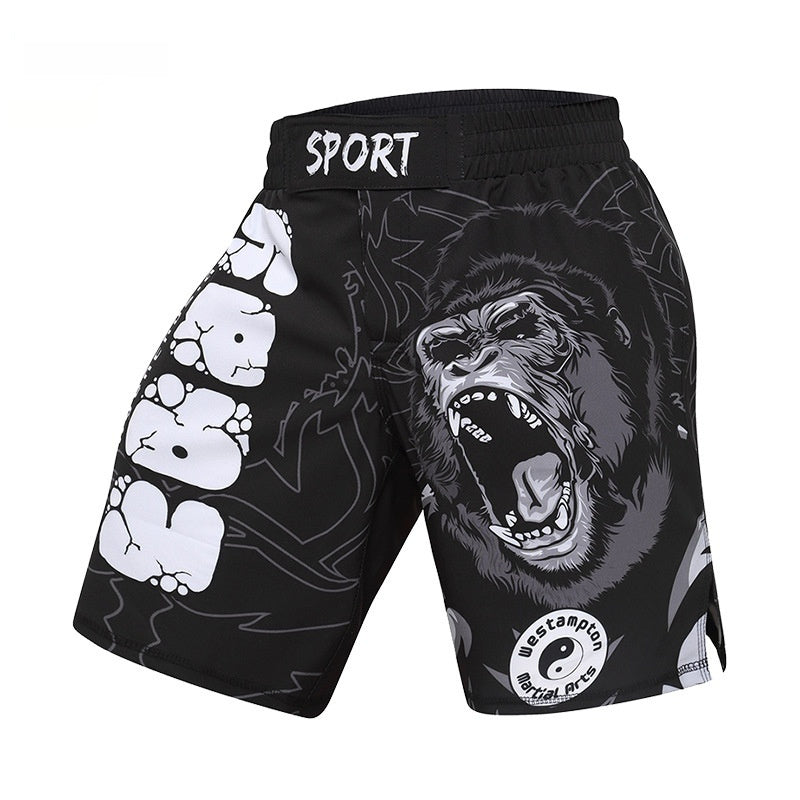 Autumn Sports Gym Jiu Ju Sanda Men's Shorts